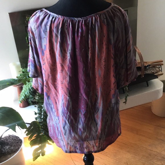 NWT Nicole Bridger 100% Silk Blouse Size 2 - Picture 3 of 7